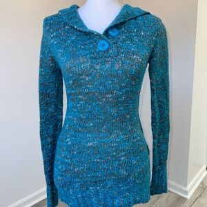 Y2K Knit‎ Sweater with Hood